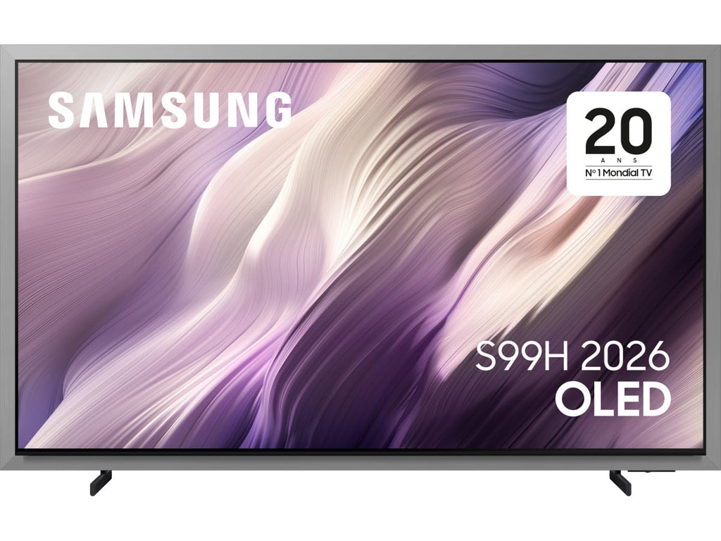 TV Samsung OLED TQ55S99H 140 cm 2026 - vue 3