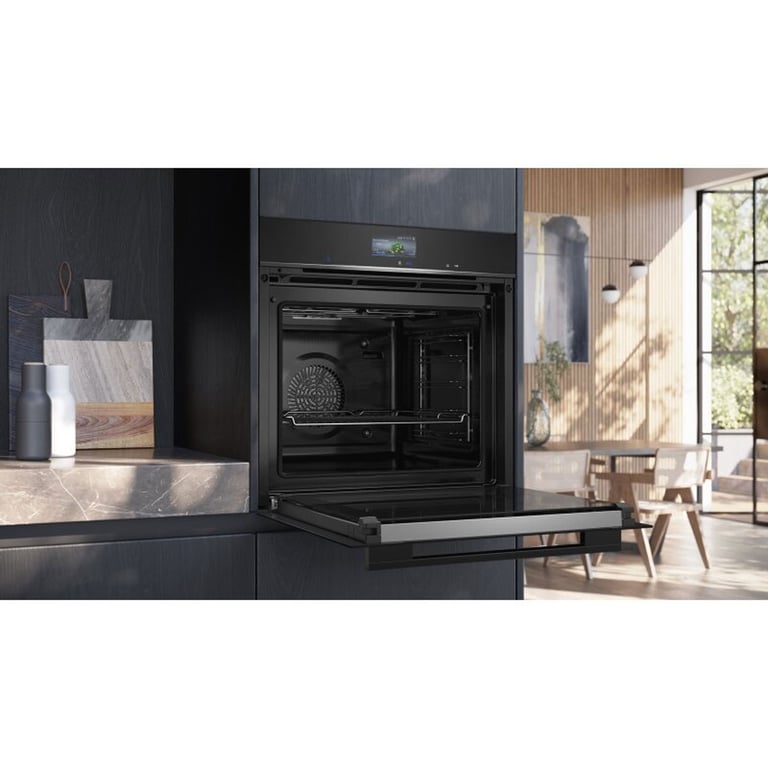 Horno integrado Siemens HB776G1B1 71 con Control de voz y remoto - vue 3