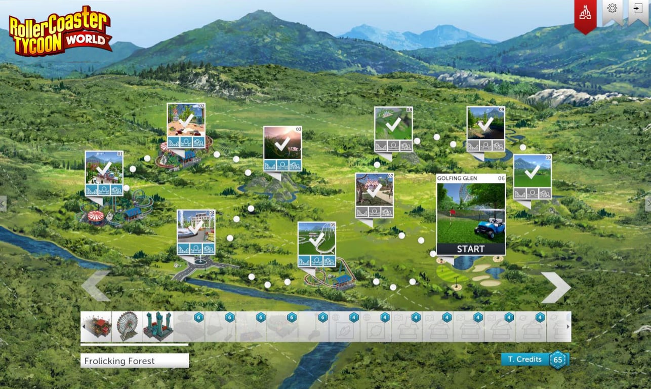 RollerCoaster Tycoon World Deluxe Edition - vue 6