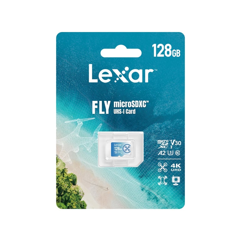 Lexar FLY microSDXC UHS-I card 128 Go Classe 10 - Neuf