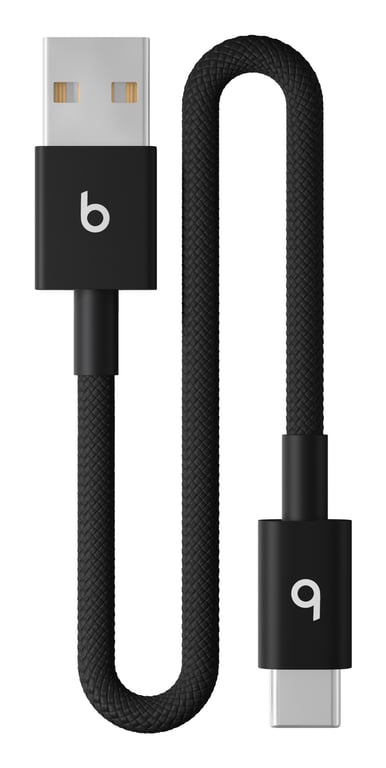 Apple MEQL4ZM/A câble USB USB 2.0 0,2 m USB A USB C Noir - Neuf