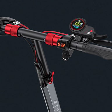 Patinete Eléctrico ENGWE Y600 18.2AH - Potencia 600W Batería 48V18.2Ah Neumáticos de 10 pulgadas Autonomía 70KM - Negro