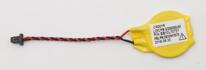 RTC Battery CR2016 w/cable
