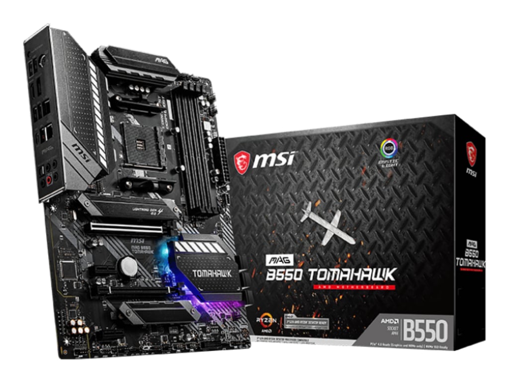 MSI MAG B550 Tomahawk AMD B550 Emplacement AM4 ATX - Neuf