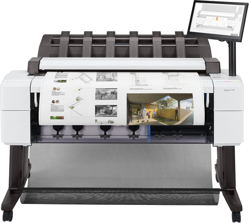 HP DESIGNJET T2600DR PS 36 IN MFP 3EK15A#B19 - vue 2