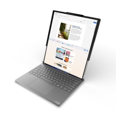 Lenovo ThinkBook Plus G6 Rollable Copilot+ PC Intel Core Ultra 7 258V Ordinateur portable 42,4 cm (16.7'') 32 Go LPDDR5x-SDRAM 1 To SSD Wi-Fi 7 (802.11be) Windows 11 Pro Français Gris