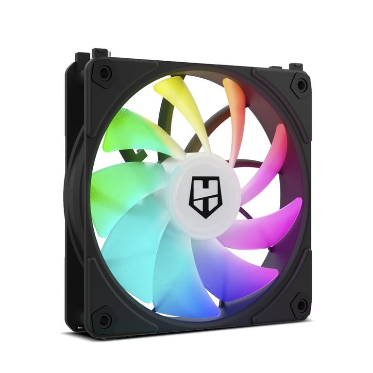NOX NXHUMMERELINKWH système de refroidissement d'ordinateur Boitier PC Ventilateur 12 cm 1 pièce Neuf - vue 2