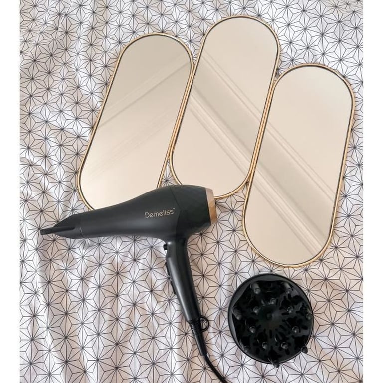 Sèche cheveux SAINT ALGUE Demeliss Salon Series Moteur Professionnel Concentrateur et diffuseur inclus - vue 3