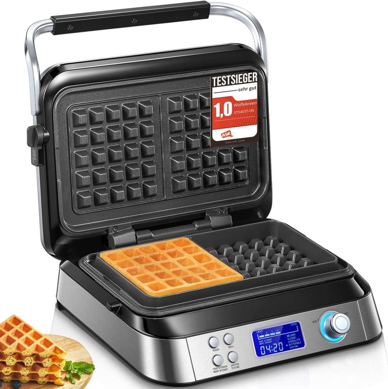 CECOTEC Gaufrier num&eacute;rique 1600?W 5 programmes - Neuf