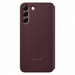 Samsung EF-ZS906C coque de protection pour téléphones portables 16,8 cm (6.6'') Folio porte carte Bourgogne Samsung Galaxy S22 +