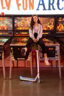 Razor Party Pop 12 km/h Ciano, Viola, Bianco