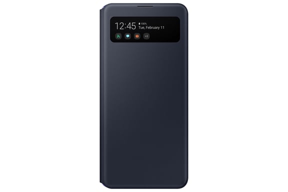 Samsung EF-EA415 coque de protection pour téléphones portables 15,5 cm (6.1'') Étui avec portefeuille Noir Samsung Galaxy A41