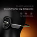 oraimo OpenCirclet 2 – Casque Bluetooth open-ear IPX5, autonomie 16h, pédomètre intégré, son Bass-Boost stéréo