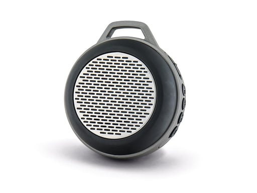 Haut-parleur Bluetooth et batterie - Noir/Gris (HPG326BT)