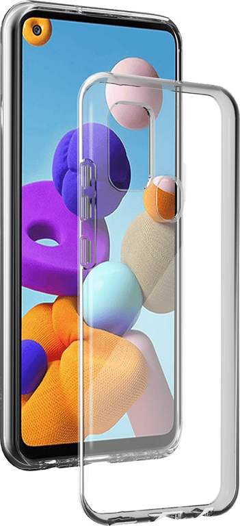 Coque Silisoft souple Transparente pour Samsung G A21s Bigben