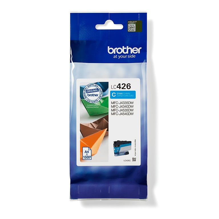Cartouche d'Encre Original Brother LC426 Cyan - Pack de 5 - Neuf