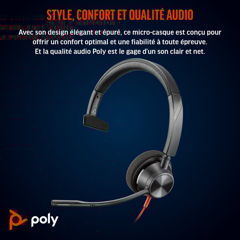 HP Blackwire 3310 - vue 3