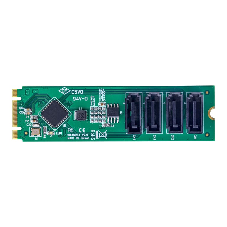 StarTech.com Carte d'extension .2 PCIe 3.0 vers HDDSSD SATA - vue 5