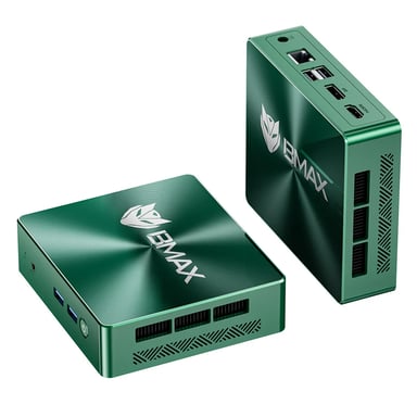 BMAX B6 Turbo Mini PC, Intel Core i5?8257U, 4 core fino a 3,9?GHz, 16 GB RAM DDR4, 512 GB SSD, doppio display 4K tramite HDMI + DP, 4×USB 3.0, RJ45 11?000?Mbps, 1 porta audio 3,5?mm, WiFi 6, Bluetooth 5.0