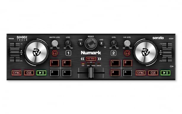 Numark DJ2GO2 Touch 2 canali Nero