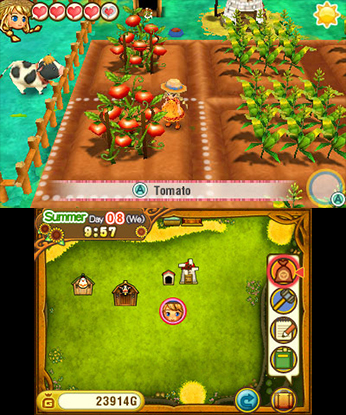 Nintendo 3ds Story Of Seasons: Trio Of Towns Import Allemand - vue 2