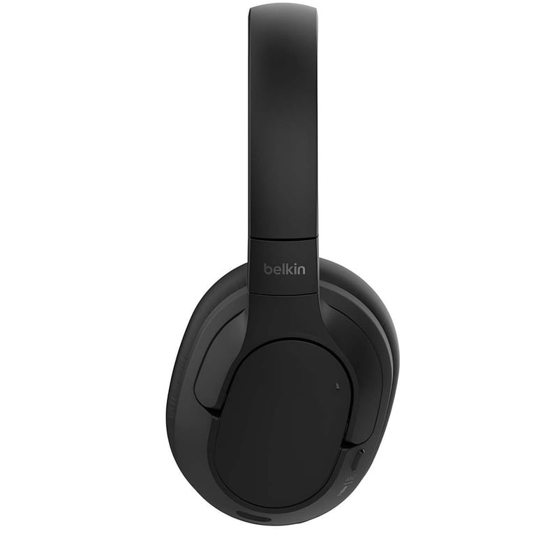 Casque Bluetooth avec ANC Réducteur de Bruit et CloudCushion Réglable Noir - Neuf