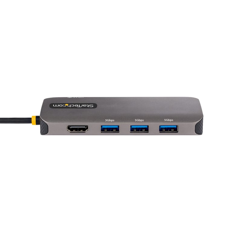 StarTech.com Adaptateur Multiport USB C HDMI 4K60Hz Hub USB A 3.2 5Gbps à 3 ports PD PassTrough Dock USB C avec Câble de 30cm Station d'accueil PC Portable USBC MULTIPORT - vue 4