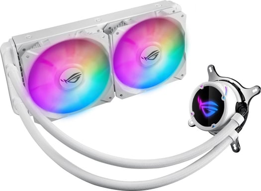 ASUS ROG Strix LC 240 RGB White Edition Procesador Liquid cooler todo-en-uno 12 cm Blanco