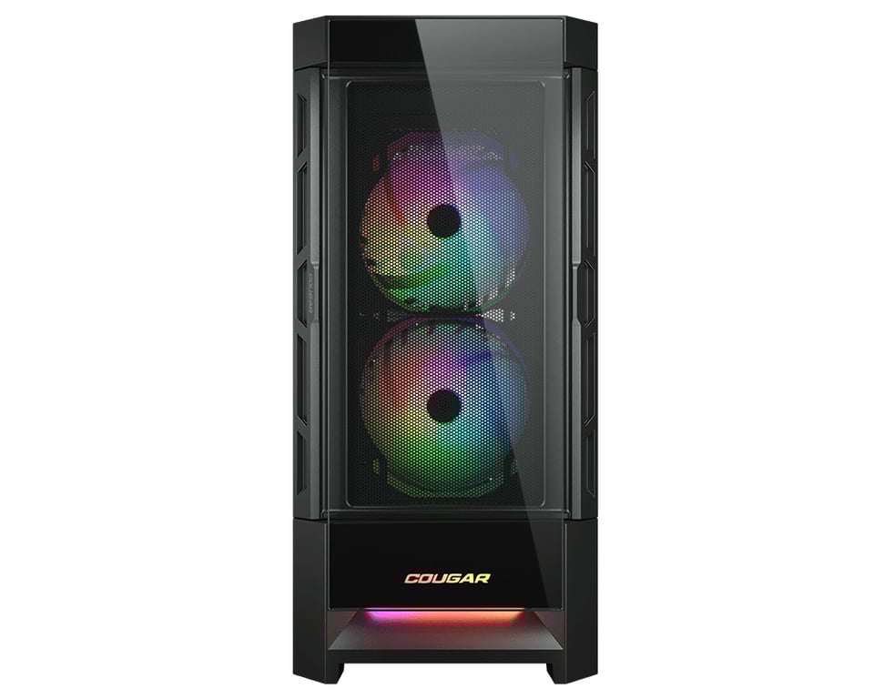 Boitier PC Moyen Tour ATX Cougar DuoFace RGB avec panneaux vitrés - vue 3