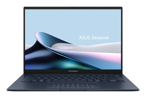 ASUS Zenbook 14 OLED UX3405CA-PZ284W Intel Core Ultra 7 255H Ordinateur portable 35,6 cm (14'') Écran tactile WQXGA+ 16 Go LPDDR5x-SDRAM 1 To SSD Wi-Fi 7 (802.11be) Windows 11 Home Bleu