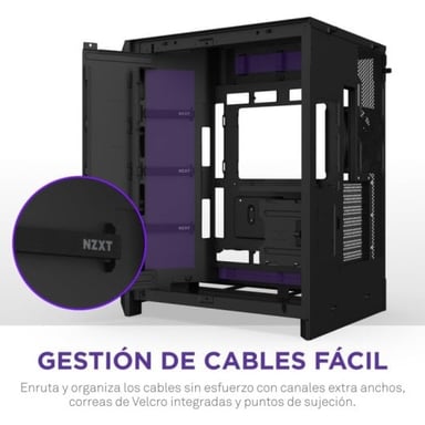 NZXT H9 Flow Midi Tower Negro
