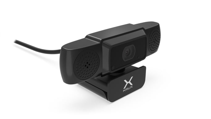 KRUX KRX0070 webcam 1920 x 1080 pixels USB 2.0 Noir