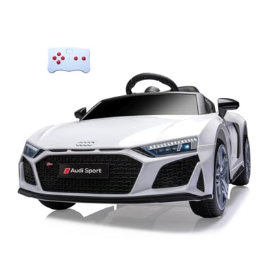 Audi R8 Spyder Blanc - Véhicule Électrique pour Enfants