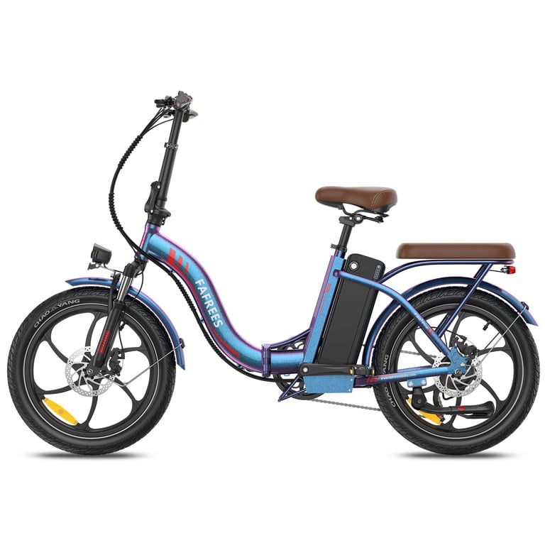 Vélo Électrique FAFREES F20+ Pro Moteur Batterie 36V22.5Ah Pneus De 20 Pouces Frein à Disque Mécanique Aurore Neuf - vue 2