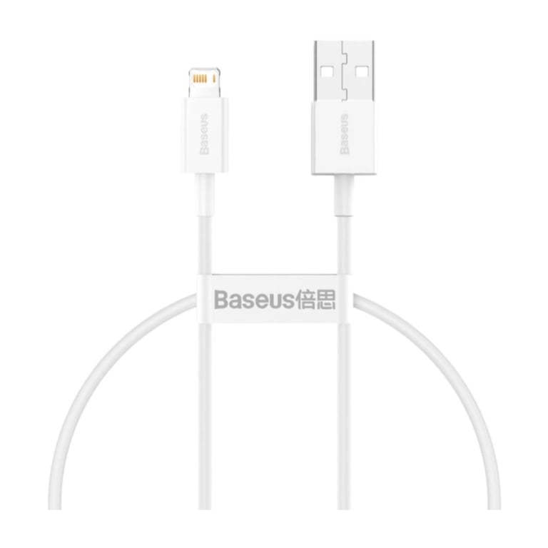 Câble de Charge et Transfert USB Lightning 2 25cm Rapide Neuf