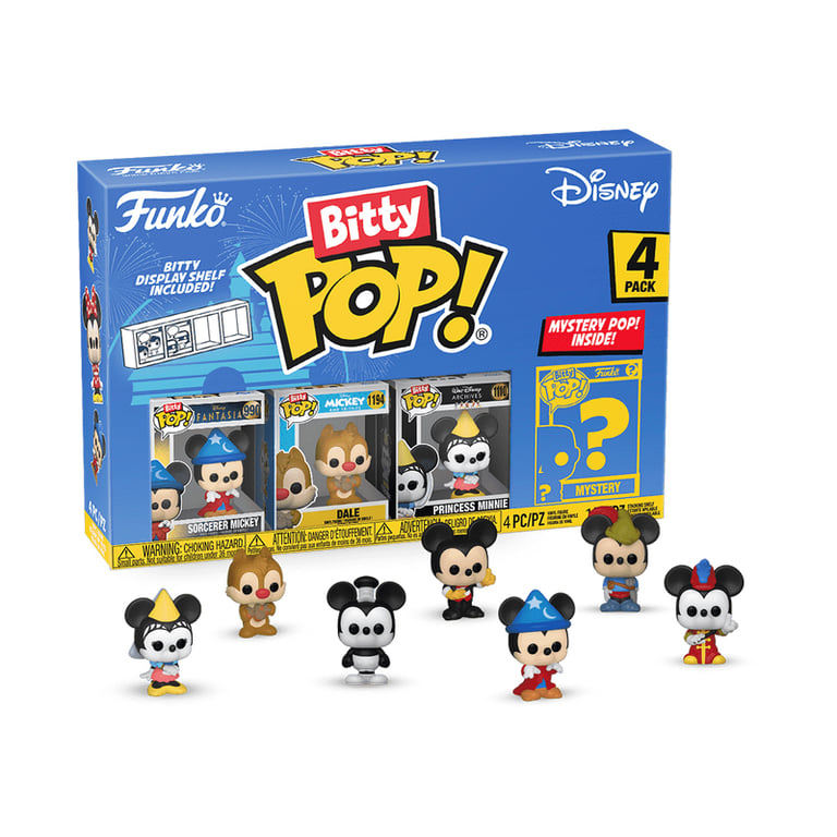 Disney Pack 4 figurines Bitty POP! - vue 2