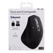 Mouse wireless semi-ergonomico T'nB Dual Connect iClick (nero)