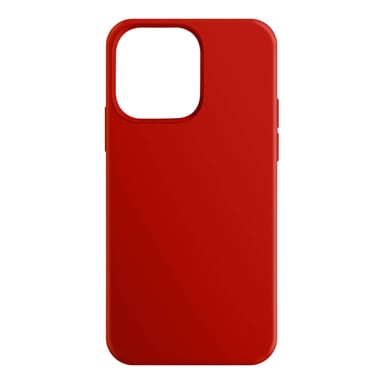 Custodia per iPhone 14 Pro Max Semirigida Sottile Leggera Soft Shell Moxie rosso