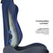 Chaise gaming Vertagear SL5800 HyGenNX Midnight Blue – Ergonomie avancée, soutien lombaire ContourMax™, assise ventilée VertaAir™, revêtement anti-odeurs