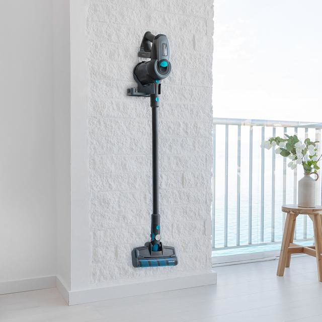 Cecotec Conga RockStar 1300 X-Treme Aspirateur balai Batterie Sec Cyclonique Sans sac 0,6 L 430 W Noir, Bleu 2,5 Ah - Neuf