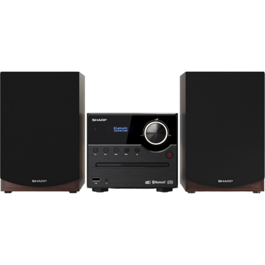 Système audio micro Sharp XL-B517D 45W Marron