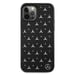 Custodia Mercedes per iPhone 12 Pro Max 6,7'' Nero Argento Motivo a stella