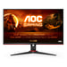 AOC 24G2SPU/BK écran plat de PC 60,5 cm (23.8'') 1920 x 1080 pixels Full HD Noir, Rouge