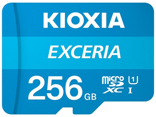 Kioxia Exceria 256GB MicroSDXC UHS-I Classe 10