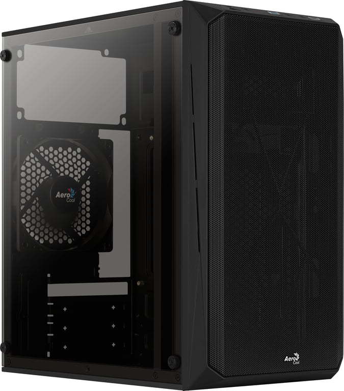 Aerocool CS107V1 unité centrale Mini Tower Noir - Neuf