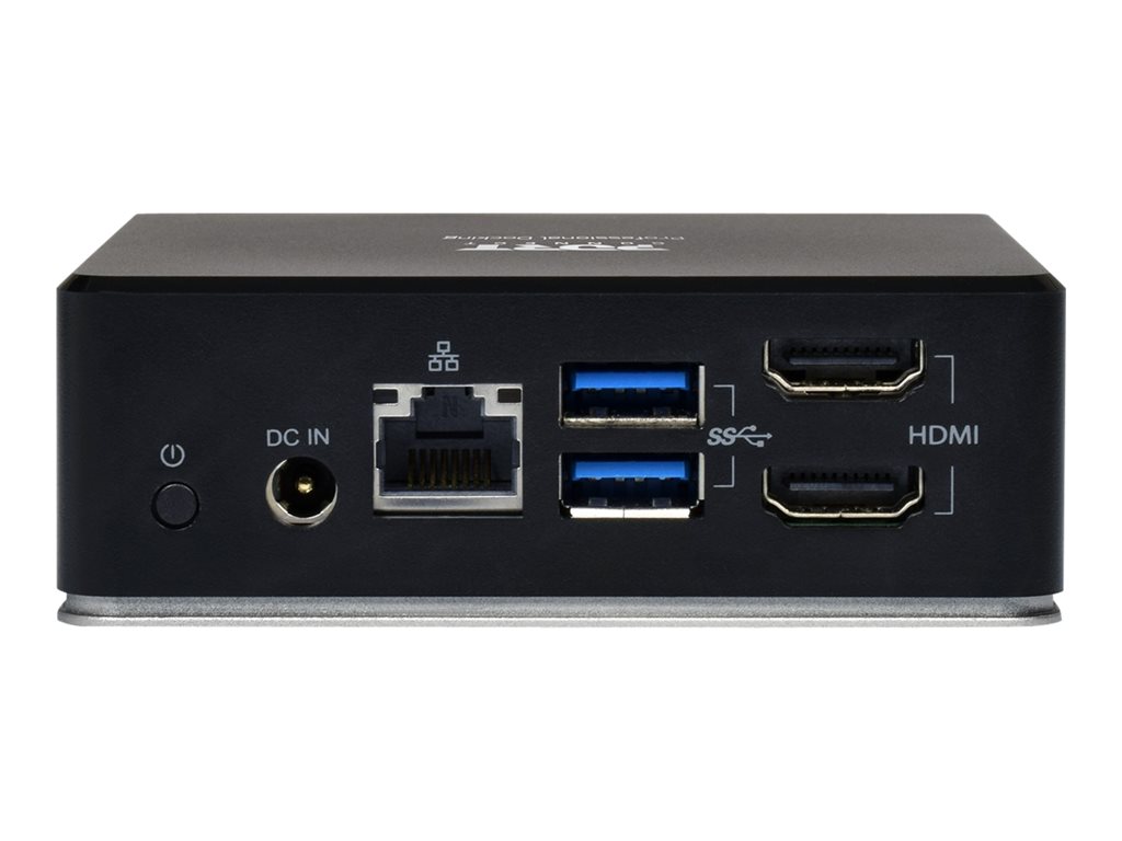 Port Designs 901908 hub & concentrateur USB 3.2 Gen 1 (3.1 Gen 1) Type-C Noir