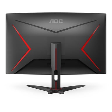 AOC G2 C32G2ZE/BK Pantalla plana para PC 80 cm (31,5'') 1920 x 1080 píxeles Full HD LED Negro, Rojo