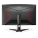 AOC G2 C32G2ZE/BK Pantalla plana para PC 80 cm (31,5'') 1920 x 1080 píxeles Full HD LED Negro, Rojo