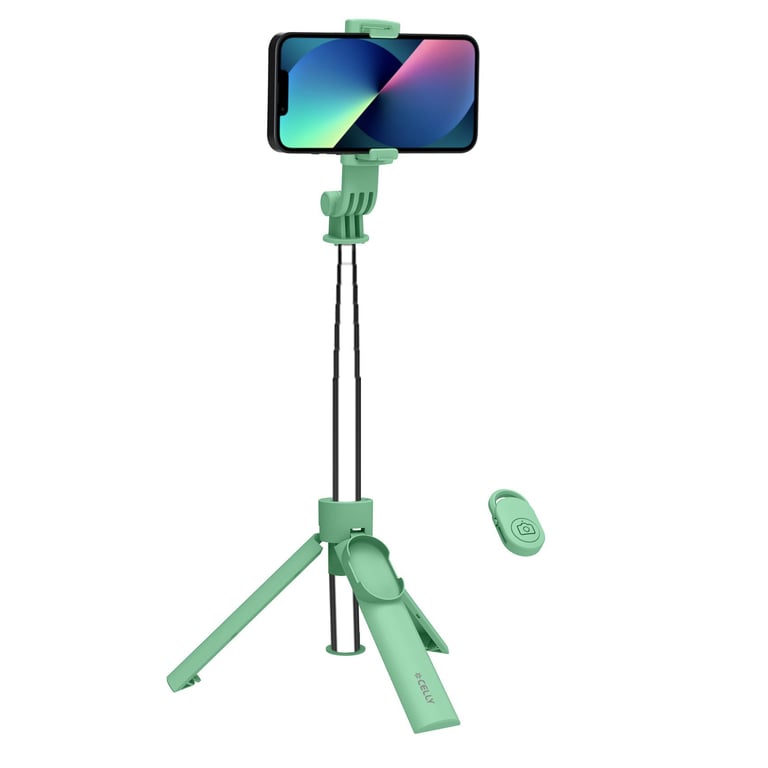 Palo selfie Celly CLICKSFSTICKGN Bluetooth trépied 170 cm smartphone - vue 4