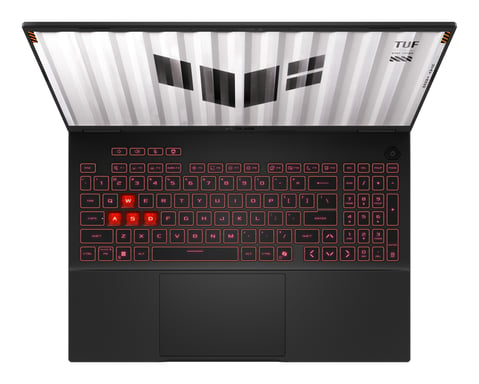 ASUS TUF Gaming A16 FA608UM-RV011W AMD Ryzen™ 7 260 Ordinateur portable 40,6 cm (16'') WUXGA 32 Go DDR5-SDRAM 1 To SSD NVIDIA GeForce RTX 5060 Wi-Fi 6E (802.11ax) Windows 11 Home Allemand Gris